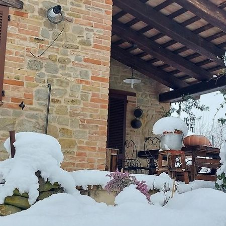 Casale San Martino Agriturismo Bio Sant'Angelo in Pontano Eksteriør billede