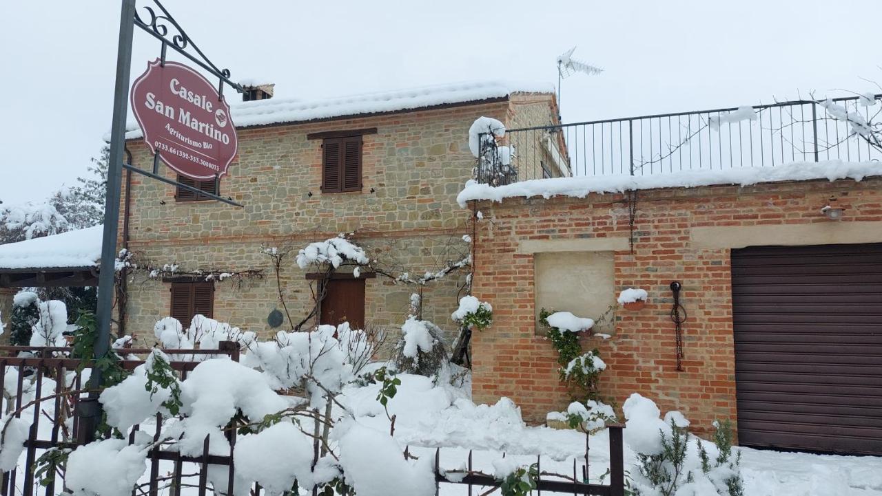 Casale San Martino Agriturismo Bio Sant'Angelo in Pontano Eksteriør billede