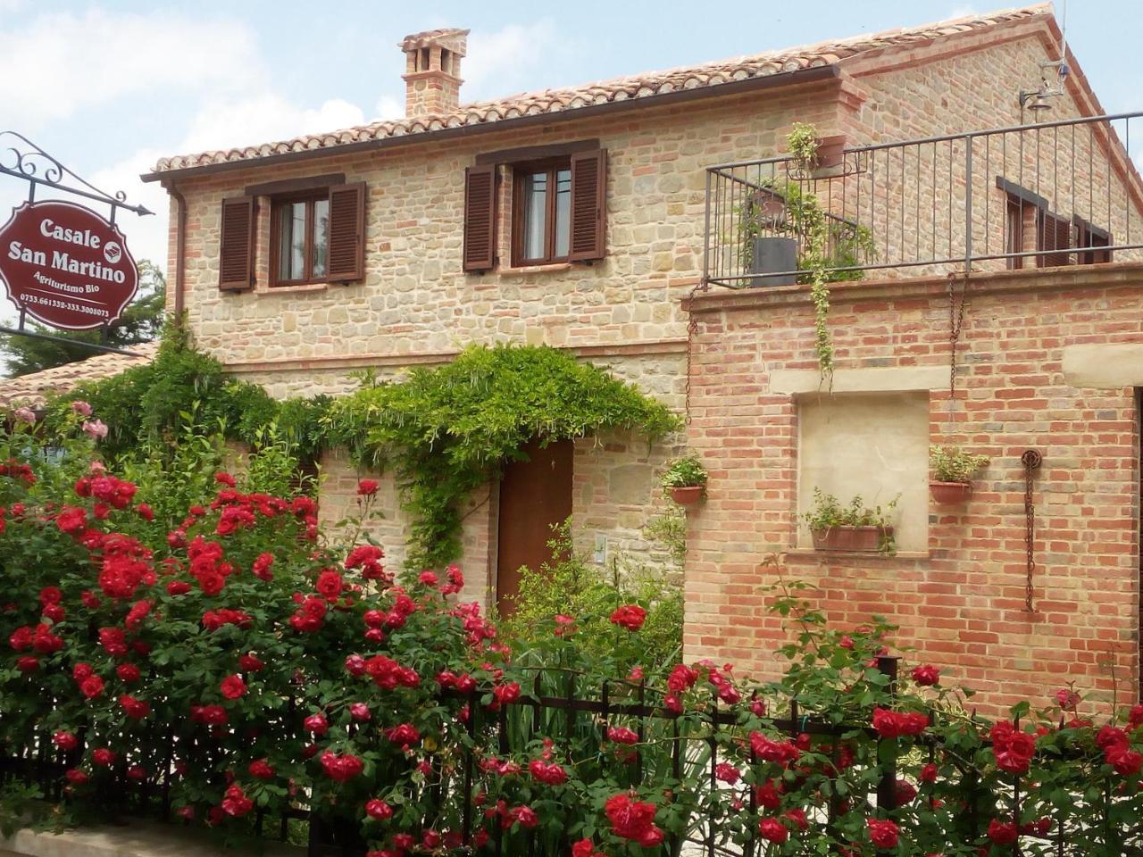 Casale San Martino Agriturismo Bio Sant'Angelo in Pontano Eksteriør billede